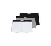 Boxer BOSS One noir gris blanc (lot de 3) - XL