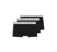 Boxer BOSS Trunk Revive noir pur blanc (3 unités) - L