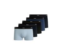 BOSS Hommes Trunk 5P Essential Lot de Cinq Boxers Courts en Coton Stretch avec Taille logotée