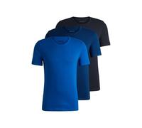BOSS Hommes TShirtRN 3P Classic Lot de Trois t-Shirts en Coton à Logo brodé