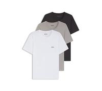 BOSS Hommes TShirtRN 3P Classic Lot de Trois t-Shirts en Coton avec Logo brodé