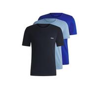 BOSS Hommes TShirtRN 3P Classic Lot de Trois t-Shirts en Coton avec Logo brodé