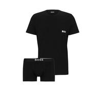 BOSS Hommes TShirtRN+Trunk Gift T-Shirt et Boxer en Jersey de Coton - Coffrets Cadeaux