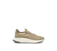 BOSS Hommes TTNM Evo Slon Baskets TTNM Evo avec Tige en Maille et Finitions en Cuir suédé