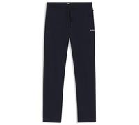 Hugo Boss Bas de pyjama Waffle Pants Coton mélangé logo brodé Bleu foncé XL