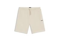 BOSS Hommes Waffle Shorts Short de Pyjama en Coton mélangé avec Logo brodé