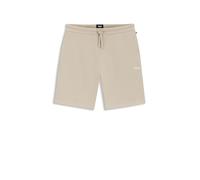 BOSS Hommes Waffle Shorts Short de Pyjama en Coton mélangé avec Logo brodé