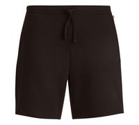 BOSS Hommes Waffle Shorts Short de Pyjama en Coton mélangé avec Logo brodé