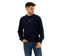 BOSS Hommes WeSmallcrew Sweat Relaxed en Molleton de Coton avec Logo Contrastant