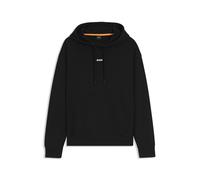 BOSS Hommes WeSmallhood Sweat à Capuche en Molleton de Coton avec Logo Contrastant