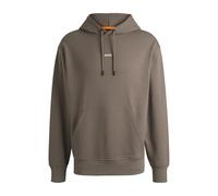 BOSS Hommes WeSmallhood Sweat à Capuche en Molleton de Coton avec Logo Contrastant