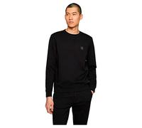 BOSS Hommes Westart Sweat Regular en Molleton de Coton avec Patch logoté