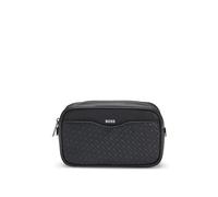 BOSS Hommes Zair M Bumbag Sac ceinture structuré à motif monogramme