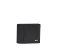 BOSS Hommes Zair M Portefeuille à Trois Volets structuré avec Motif monogrammé