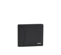 BOSS Hommes Zair M Portefeuille structuré à Deux Volets et Motif Monogramme