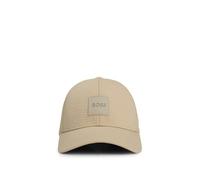BOSS Casquette en seersucker avec patch logoté - Style Zed-Seersucker, 50539418 Beige clair pcs.