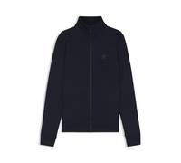 Hugo Boss Veste zippée Zestart en molleton de coton avec badge logoté Hommes