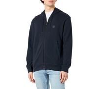 BOSS Hommes Zetalky Sweat zippé à Capuche en Molleton de Coton avec Patch logoté Ton sur Ton