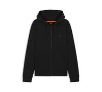 BOSS Hommes Zetalky Sweat zippé à Capuche en Molleton de Coton avec Patch logoté Ton sur Ton