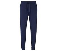 Hugo Bas de survêtement Sestart en molleton de coton Patch logo Homme Bleu Taille S