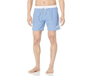 Boss Hugo Boxer de Bain pour Homme Motif étoile de mer, Bleu Marina, X-Large