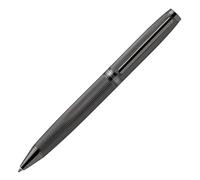 BOSS HUGO Stylo bille BLAZE gun. Stylo équilibré moderne à engravé rayé avec placage en bronze mat et contraste brillant. Existe en plume, roller et stylo.
