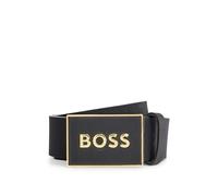 BOSS Icon-s1_sz40 Ceinture, noir2, 110 cm Homme
