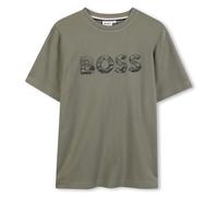BOSS J52358 T-Shirt pour garçon, Vert Citron, 14 Ans