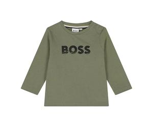BOSS J52467 Maillot de Corps bébé garçon, Fleur de Tilleul, 12 Mois