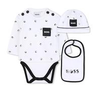 BOSS J52490 T-Shirt pour bébé garçon, Blanc, 12 Mois