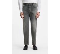 BOSS Jean coupe droite en denim stretch gris ultra doux - Style H-OGDEN, 50564383 Gris 31/32