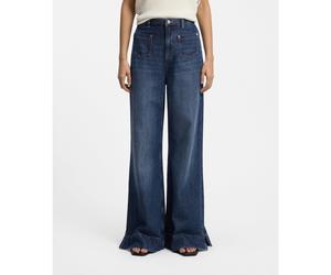 BOSS Jean coupe évasée en denim bleu - Style C_MARLENE FLR HR, 50558695 Bleu foncé 27/32