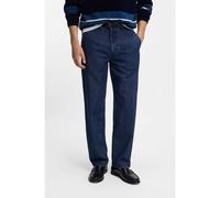 BOSS Jean coupe fuselée en denim bleu rigide - Style Chino_Straight BO, 50555850 Bleu foncé 34/34