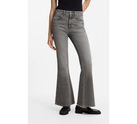 BOSS Jean évasé en denim stretch à effet marbré - Style ROSALYA-FLARE 1.0, 50564360 Gris sombre 29/34