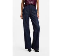 BOSS Jean large en denim pur coton - Style C_MARLENE HR 19.0, 50579860 Bleu foncé 29/30