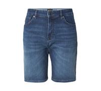 BOSS Short regular Maine en denim doux bleu motion - Style Re.Maine Shorts BO, 50559917 Bleu foncé 34