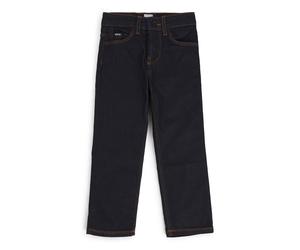 BOSS Jean Regular avec rivet à monogramme Double B pour enfant - Style J51150/Z3506A, J51150 Bleu foncé 102