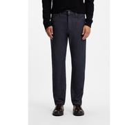 BOSS Jean Regular en denim stretch brut - Style L-OGDEN, 50569511 Bleu foncé 33/34