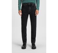 BOSS Jean Regular Fit en denim stretch noir confortable - Style OGDEN BO, 50549861 Noir 32/30