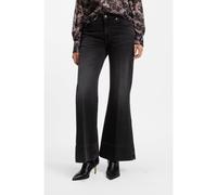 BOSS Jean Regular taille basse coupe bootcut en coton - Style C_GLORIA LR 1.0, 50569151 Noir 30/32