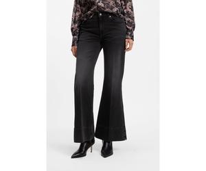 BOSS Jean Regular taille basse coupe bootcut en coton - Style C_GLORIA LR 1.0, 50569151 Noir 31/30