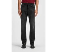 BOSS Jean Relaxed Fit en denim stretch noir - Style H-Anderson_IN, 50555504 Gris sombre 30/32