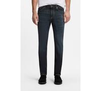 BOSS Jean Slim avec surpiqûres contrastées - Style DELAWARE-2-BO, 50566047 Bleu foncé 33/34