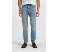 BOSS Jean Slim Delaware en denim stretch bleu confortable - Style DELAWARE BO, 50524029 bleu clair 40/32