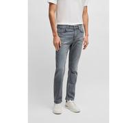 BOSS Jean slim Delaware en denim stretch teinté - Style H-Delaware, 50541924 Gris 36/30
