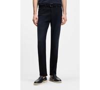 BOSS Jean Slim Delaware en maille denim bleue - Style P-Delaware, 50555207 Bleu foncé 29/34