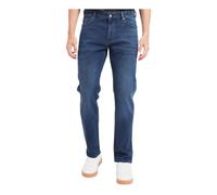 Boss - Jean slim en coton stretch mélangé - Homme - Jeans - Bleu - Taille: W40
