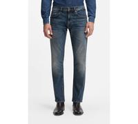 BOSS Jean Slim en denim stretch bleu BECKHAM x BOSS - Style Classic Fit_DB, 50555696 Bleu foncé 34/30