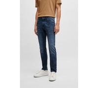 BOSS Jean Slim Fit bleu en denim stretch confortable - Style Delaware3-1, 50513620 Bleu foncé 36/32