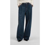 BOSS Jean Wide avec plis sur le devant - Style C_SLOUCHY PLTD MR, 50548420 Bleu foncé 31/32